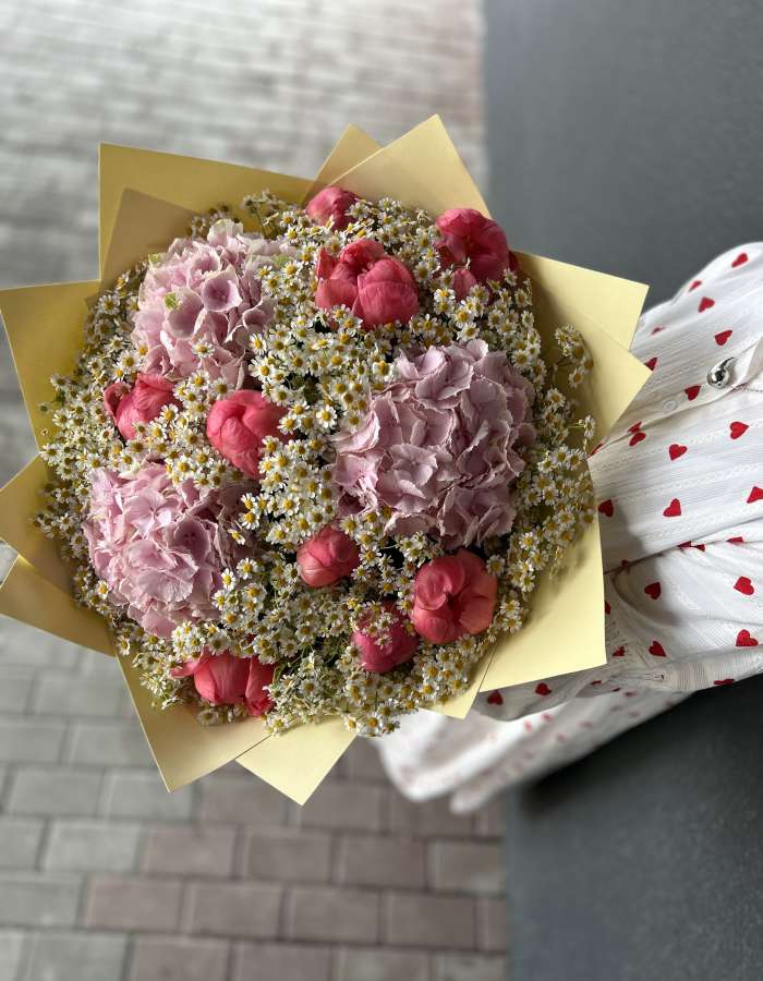 Букет "Аромат её волос"
