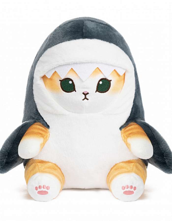 Мягкая Игрушка, Кот-Акула, 28 см