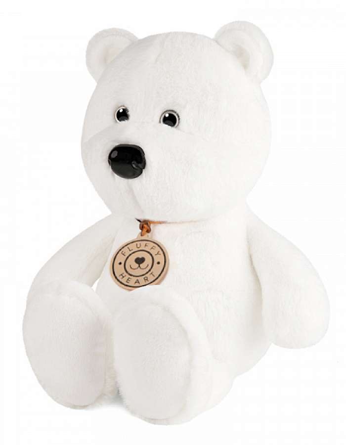 Мягкая Игрушка, Fluffy Heart, Полярный Мишка, 35 см