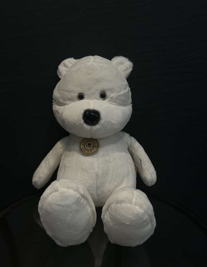 Мягкая Игрушка, Fluffy Heart, Полярный Мишка, 35 см