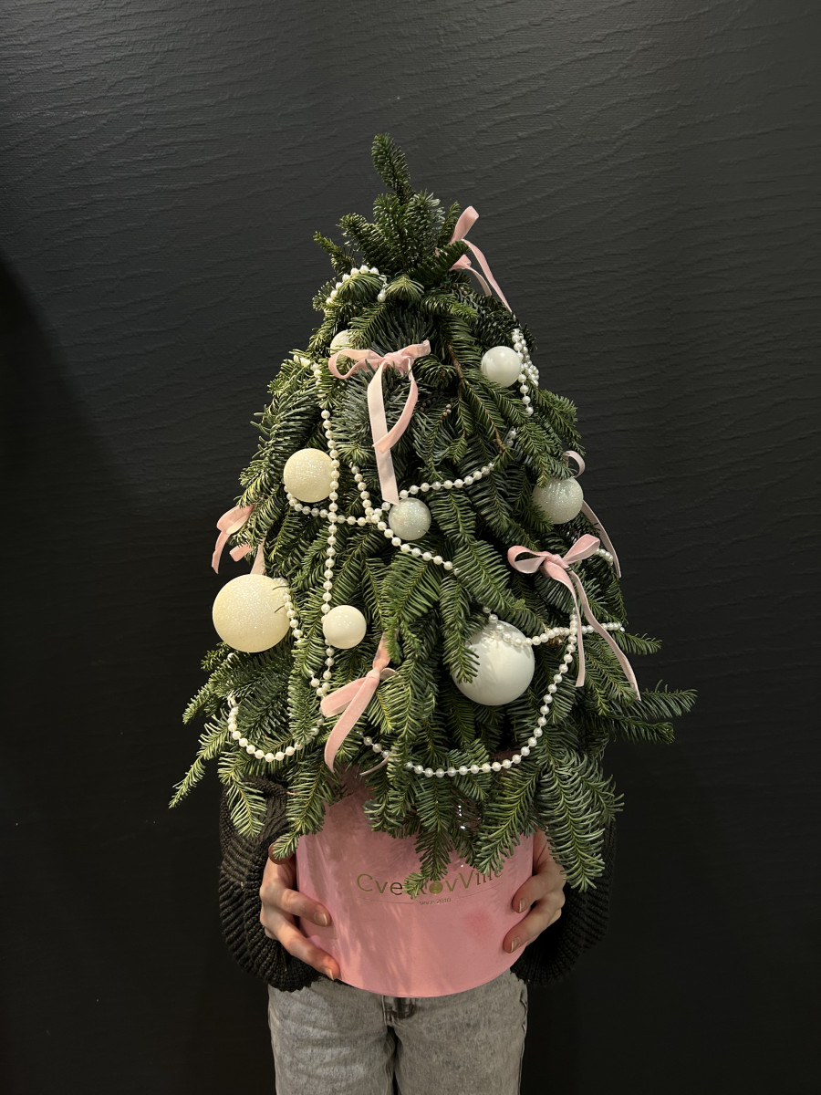 Композиция из Нобилиса "Розовые веточки"