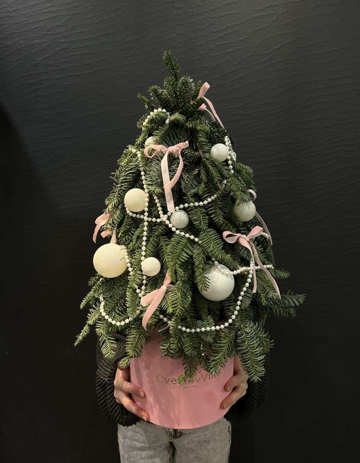 Композиция из Нобилиса "Розовые веточки"