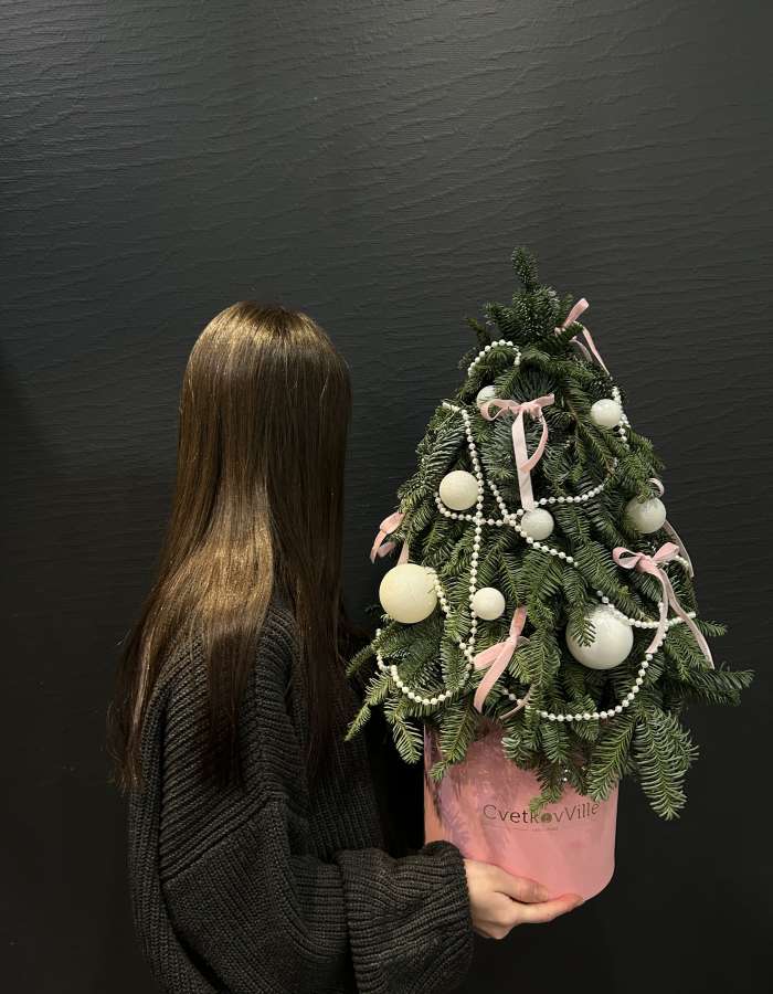 Композиция из Нобилиса "Розовые веточки"