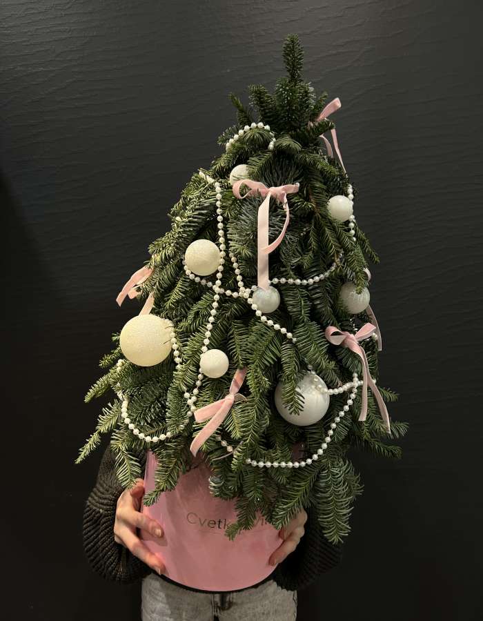 Композиция из Нобилиса "Розовые веточки"