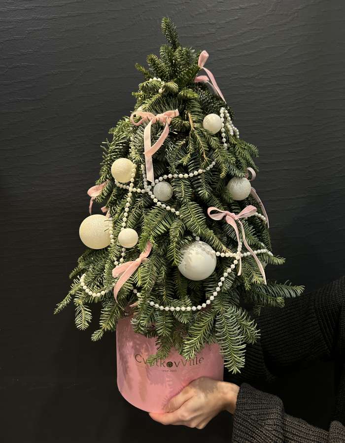 Композиция из Нобилиса "Розовые веточки"