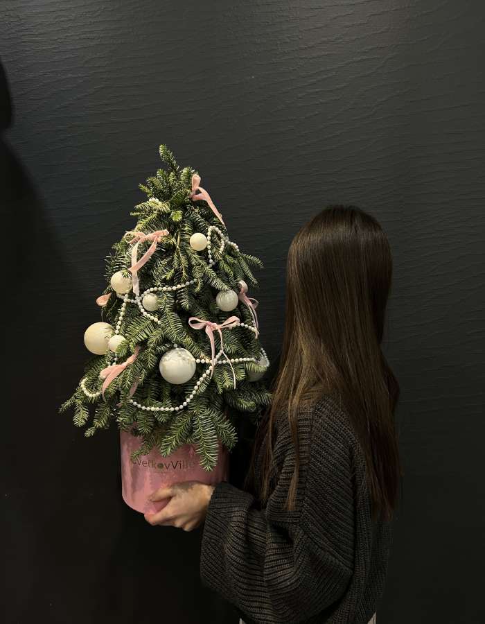 Композиция из Нобилиса "Розовые веточки"