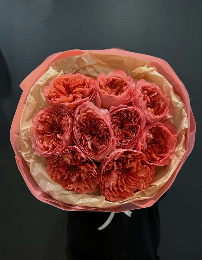 Букет из пионовидных роз Candy Xpression "От чистого сердца"